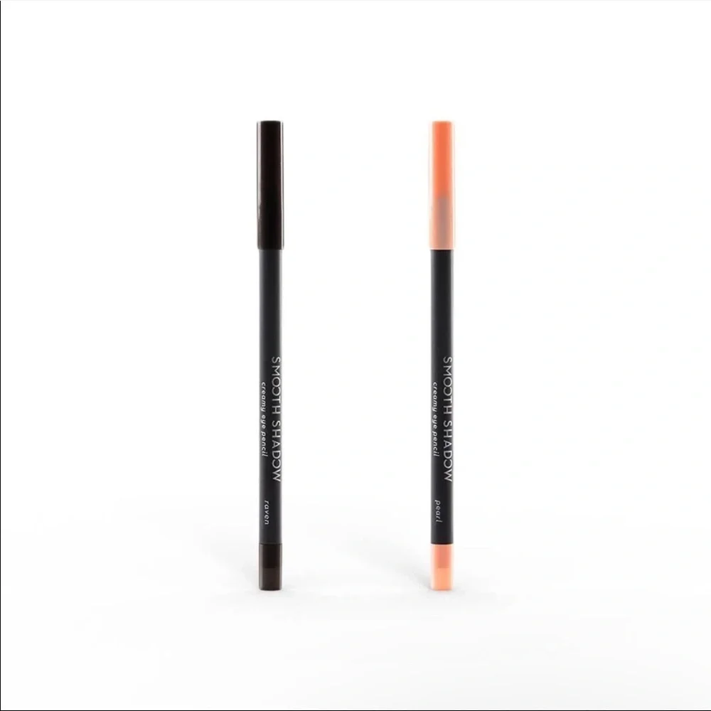 ✨ ELIZABETH MOTT Smooth Shadow Eye Pencil Duo / RAVEN + PEARL